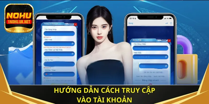 Cách truy cập vào tài khoản chi tiết